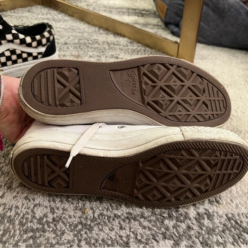 Converse Leather High-Top Sneakers